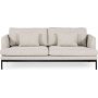 Pearl 3-personers sofa - Creme