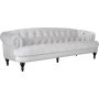 Sofa 3-personers chesterfield beige velour