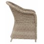 Spisest med 6 stole og spisebord 180 x 100 cm rattan - Menton/Mercury