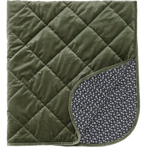 Emmet plaid 130 x 150 cm - Mellemgrn