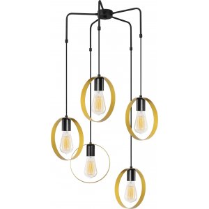 Haldur loftslampe 4581 - Guld/sort