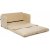 Saga 2-personers sovesofa - Creme