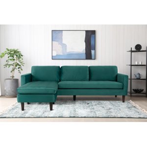 Firenze sofa i grn fljl