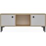 Paridon mediebnk - Safir/eg/hvid