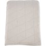 Ziro sengetæppe 250x150 cm - Beige