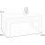 Nidelv sofabord 110x 60 cm - Sonoma eg + Mbelfdder