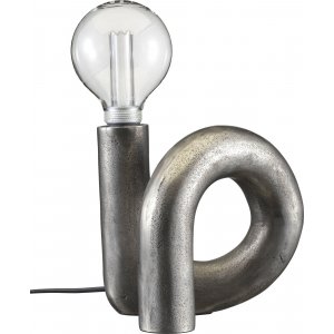 Bemrk Swirl bordlampe - Slv - 18 cm