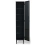 Revel vitrineskab 200x40 cm - Sort / Tonet glas + Mbelfdder