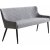 Aman 2,5-personers sofa i grt fljl