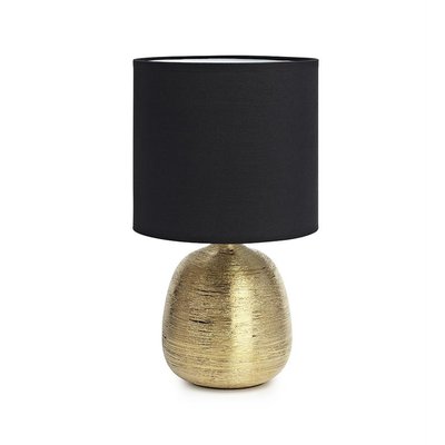 Oscar bordlampe - guld / sort
