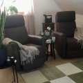 Kundebillede Enjoy Elof El-Recliner - Lænestol i brunt Ecolæder