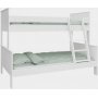 Alba kjeseng med opredning 90/120 x 200 cm - Hvid