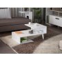 Concetta sofabord 90 x 60 cm - Hvid
