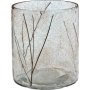 Saga lys lanterne 3-pak, 10 x 12 cm/8 x 10 cm/7 x 8 cm - Glas
