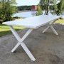 Spisebord Scottsdale 190 cm - Hvid