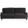 Kvarsebro Howard 3-personers buet sofa - Mrkegr (fljl)