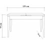 Vina 1053 spisegruppe - Fyr/antracit