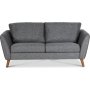 Country 2-pers. Sofa - Gr (stof)