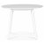 Sandhamn spisebordsst; Rundt spisebord med 4 stk. sorte Castor spisebordsstole + 3.00 x Mbelfdder
