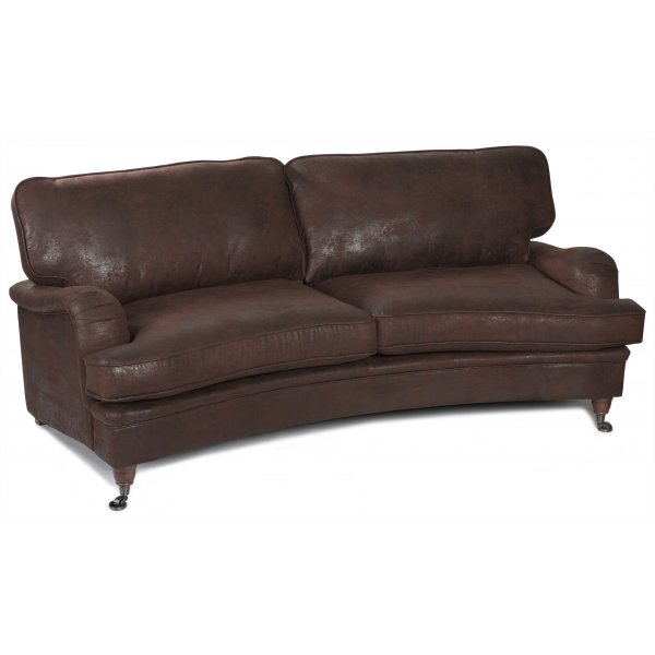 Howard Vintage 4-personers svungen sofa - Lder look
