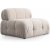 Petite 3-personers sofa - Creme