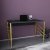 Josephine skrivebord 120 x 60 cm - Guld/antracit