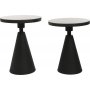 Kalk sidebord st 50/55 cm - Sort