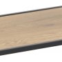 Seaford stigehylde 77x174 cm - Eg/sort