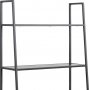 Seaford stigehylde 77x174 cm - Sort