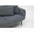 Flanko divan sofa antracit - venstre
