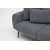 Flanko divan sofa antracit - hjre