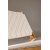 Rike loungestol - Creme PU/teak