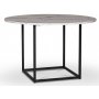Sintorp rundt spisebord 115 cm - Hvid marmor (Eksklusiv laminat)