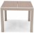 Urbanite cafegruppe med bord 50 x 50 cm og 2 stabelbare spisestuestole - Beige