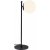 Fas bordlampe opal - Sort