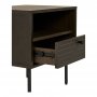 Kyoto sidebord - Rget eg/sort