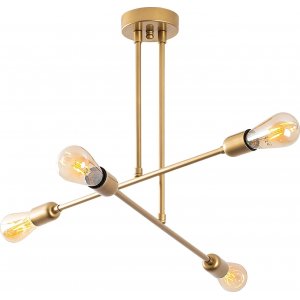 Camel loftlampe 7 - Guld