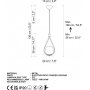 Mudoni loftslampe 937 - Guld
