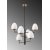 Arve loftslampe 10180 - Sort/antik/hvid