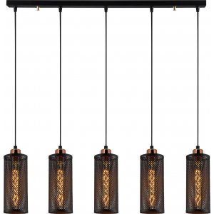 Amason loftslampe N-984 - Sort/bronze