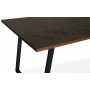 Edge spisebord 240x90 - Brunfarvet fiskeben (Outlet)