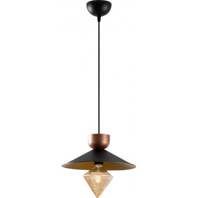 Dodo loftslampe 2481 - Sort/kobber