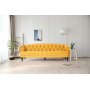 Oxford deluxe 3-personers chesterfield - Lvegul (fljl)
