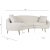 Eses 3-personers sofa - Cremehvid