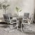 Holmsund stole - Hvid/gr