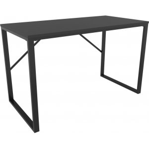 Layton skrivebord 120 x 60 cm - Sort/antracit