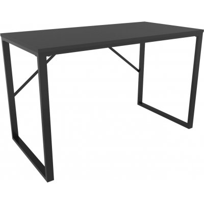 Layton skrivebord 120 x 60 cm - Sort/antracit