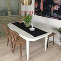 Kundebillede Fleksibel træstol No18 Classic med rattan sæde - Vintage