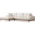 Eti divan sofa venstre - Hvid/eg