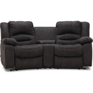 Kensington elektrisk 2-personers sofa med justerbar nakkesttte - Gr